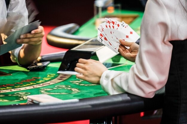 buahtoto mobile app interface showing live blackjack table and account dashboard